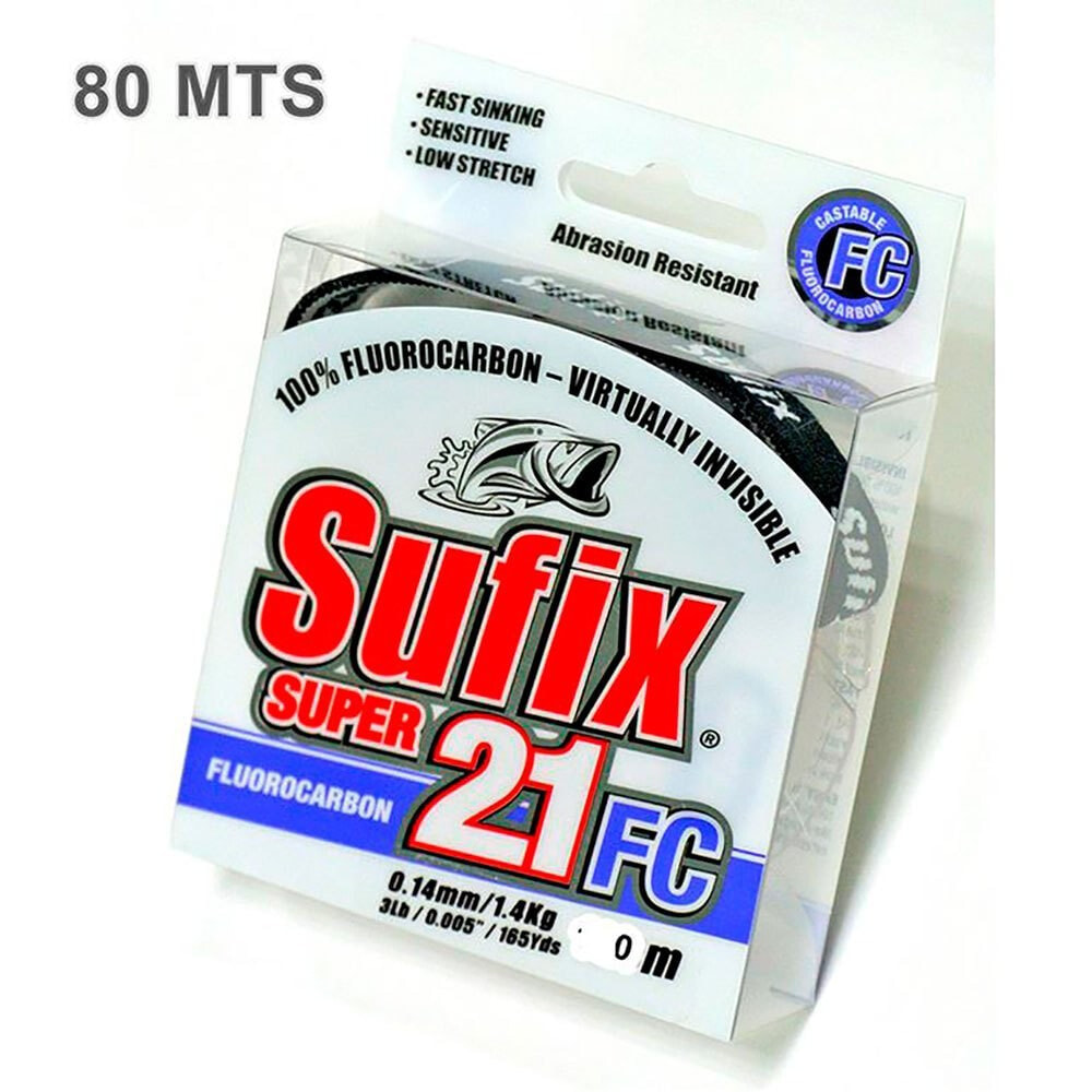 SUFIX Super 21 SOC Fluorocarbon 80 m