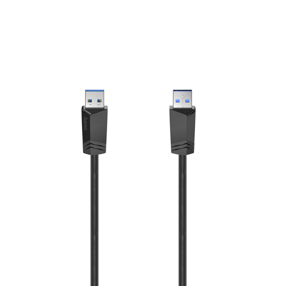 Hama 00200624 USB кабель 1,5 m USB A Черный