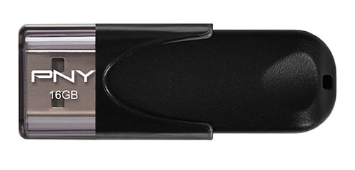 PNY Attaché 4 2.0 16GB USB флеш накопитель USB тип-A Черный FD16GATT4-EF