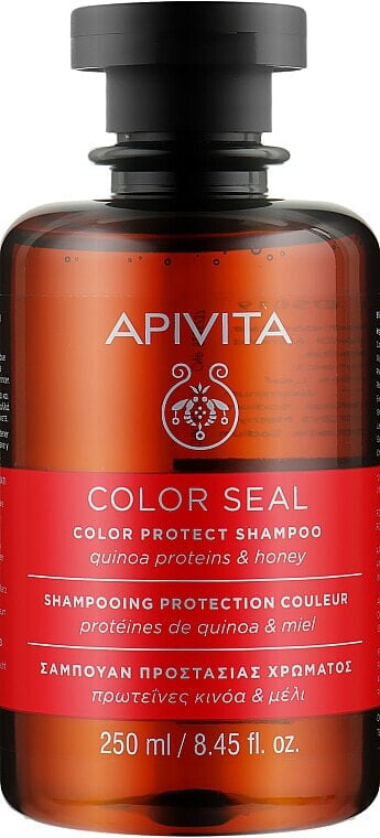 Haarshampoo mit Quinoa-Proteinen und Honig - Apivita Color Seal Shampoo