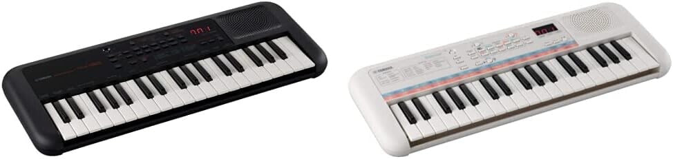 Yamaha PSS-A50 Keyboard Black - Portable High Quality Mini Keyboard with Great Sound and Great Effects - Lightweight Keyboard with USB MIDI Connection and Mini Headphone Jack