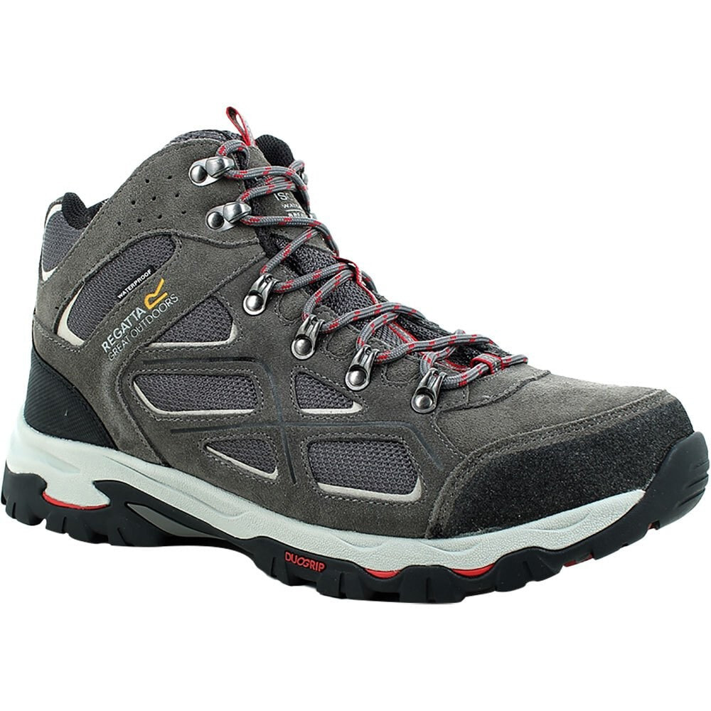 REGATTA Tebay Hiking Boots Regatta Цвет: Dark Grey / Dark Red; Размер: 42купить от 7991 рублей в интернет-магазине ShopoTam.com, ботинки Regatta