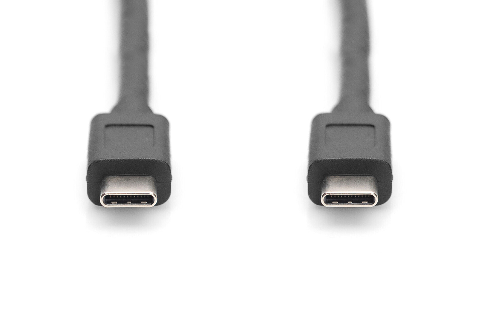 ASSMANN Electronic 1m, 2xUSB-C USB кабель 3.2 Gen 2 (3.1 Gen 2) USB C Черный AK-300139-010-S