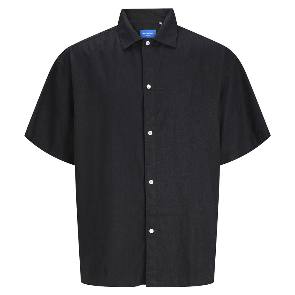 JACK & JONES Faro Linen Oversized Short Sleeve Shirt