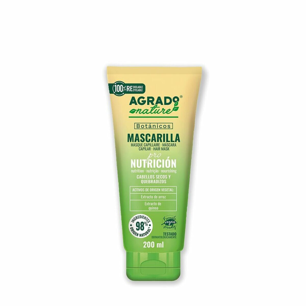 Капиллярная маска Agrado Nature (200 ml)