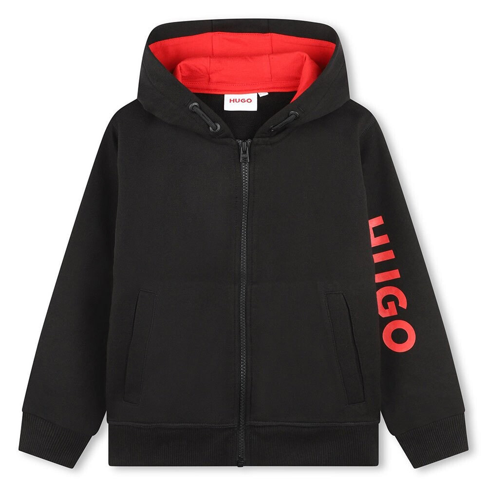 HUGO G00030 Full Zip Sweatshirt