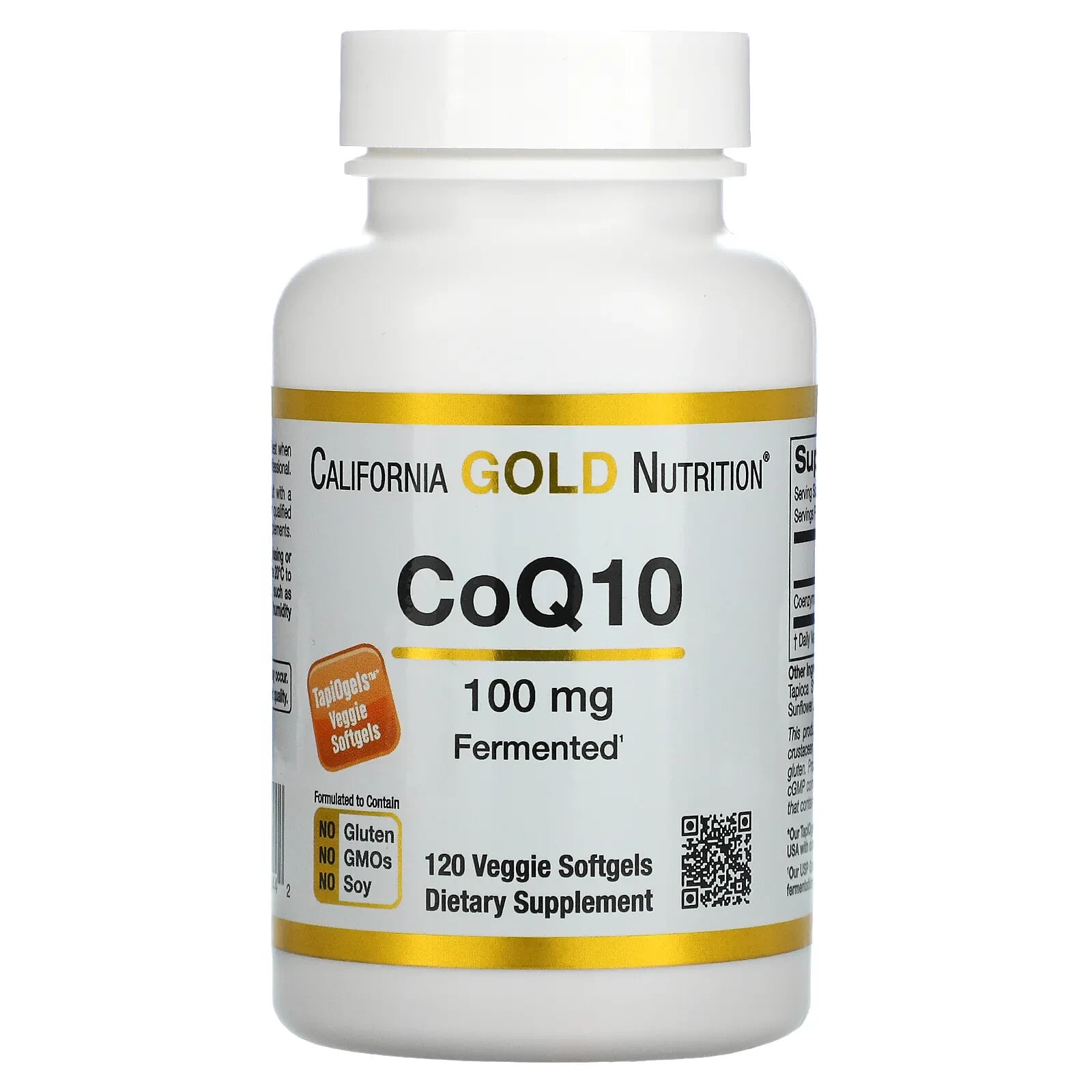 CoQ10, 100 mg, 120 Veggie Softgels