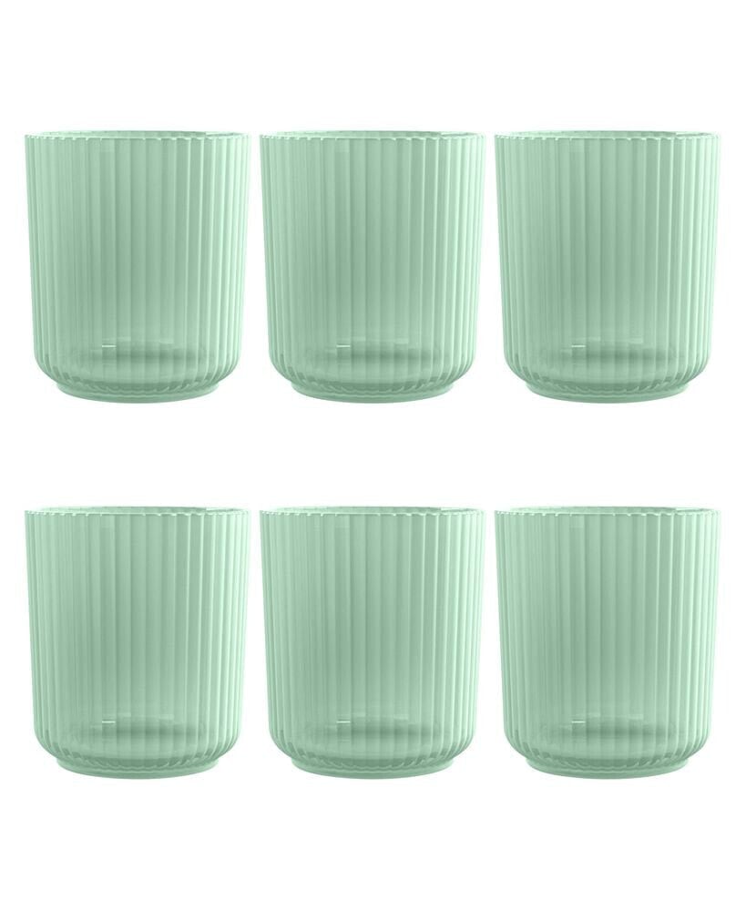 TarHong polypropylene Mesa Double Old Fashion  Set of 6