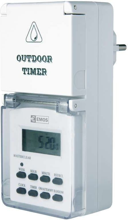 Emos Digital timer TFE-5 / OUTDOOR IP44 (P5507)