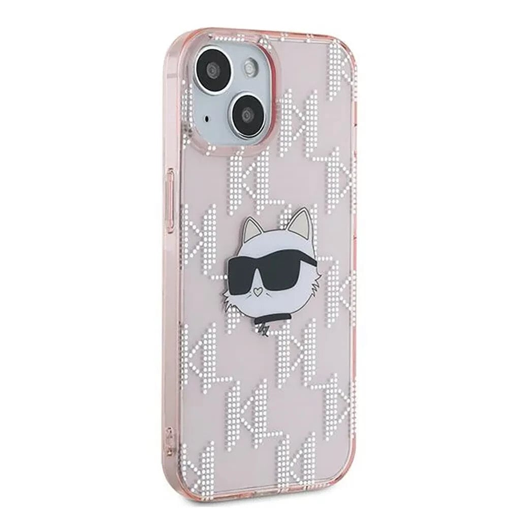 KARL LAGERFELD Klhcp13Mhklpchp iPhone 13 6.1 Iml Choupette Head&Monogram phone case