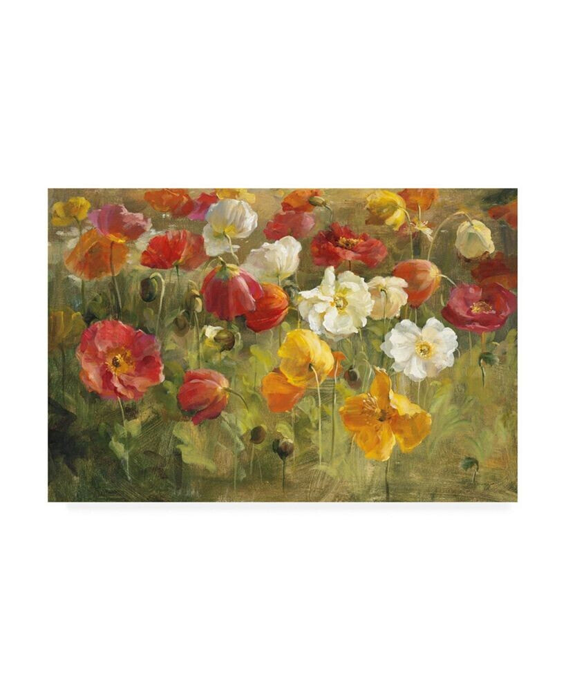 Trademark Global danhui Nai Poppy Field Painting Canvas Art - 36.5