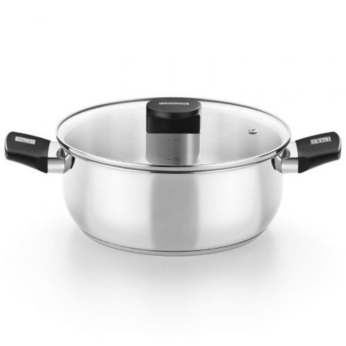 Casserole with lid Monix M240326 Steel