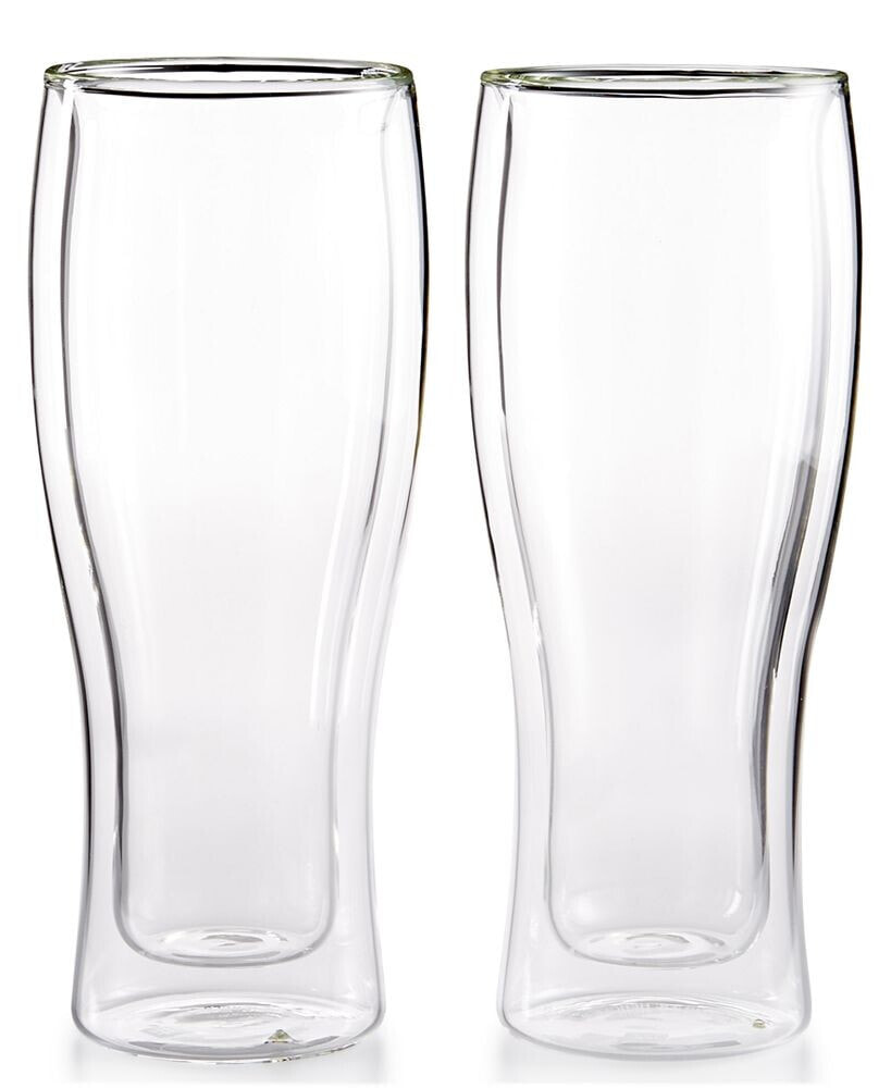 J.A. Henckels zwilling Sorrento Double Wall Beer Glasses, Set of 2