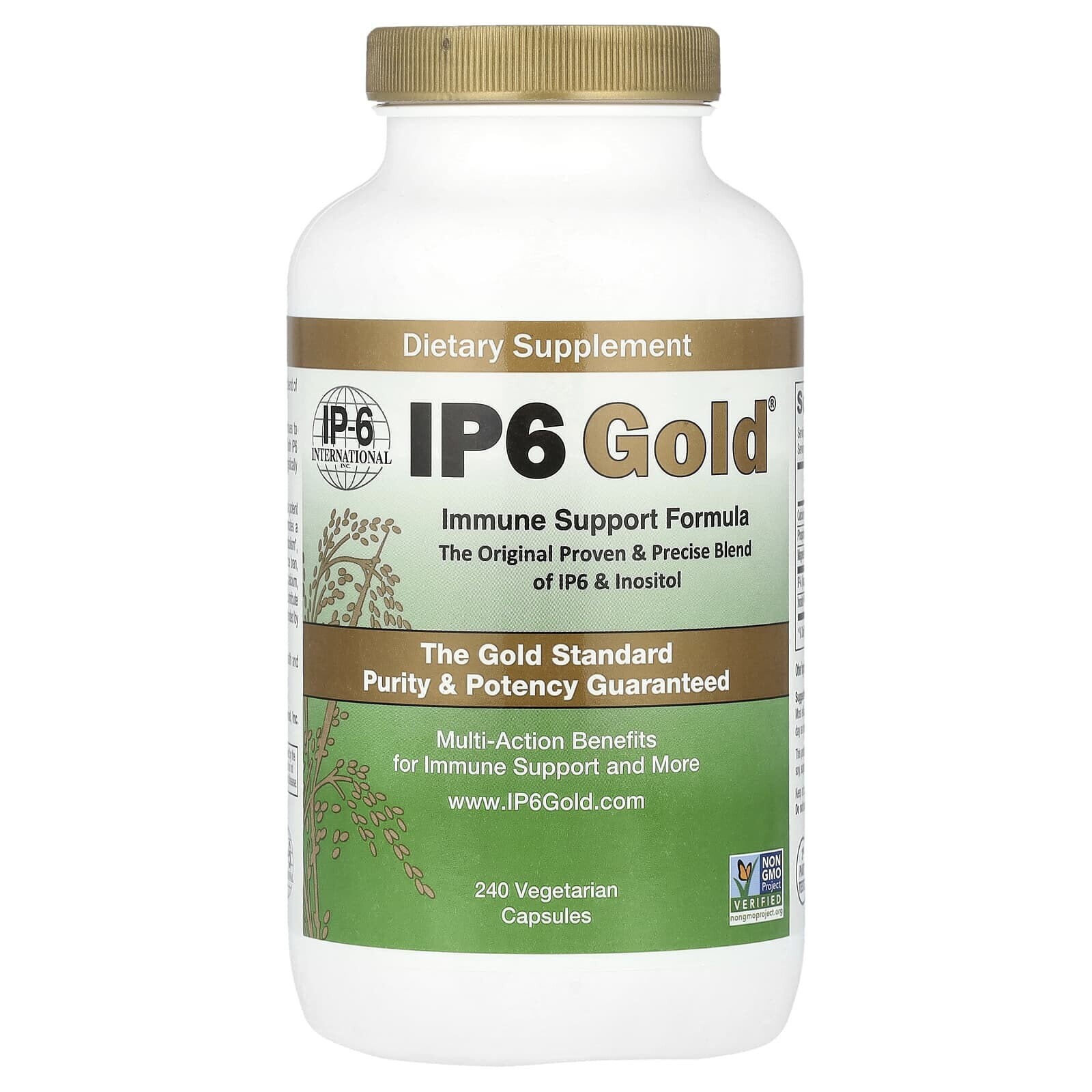 IP6 Gold®, Immune Support Formula, 120 Vegetarian Capsules