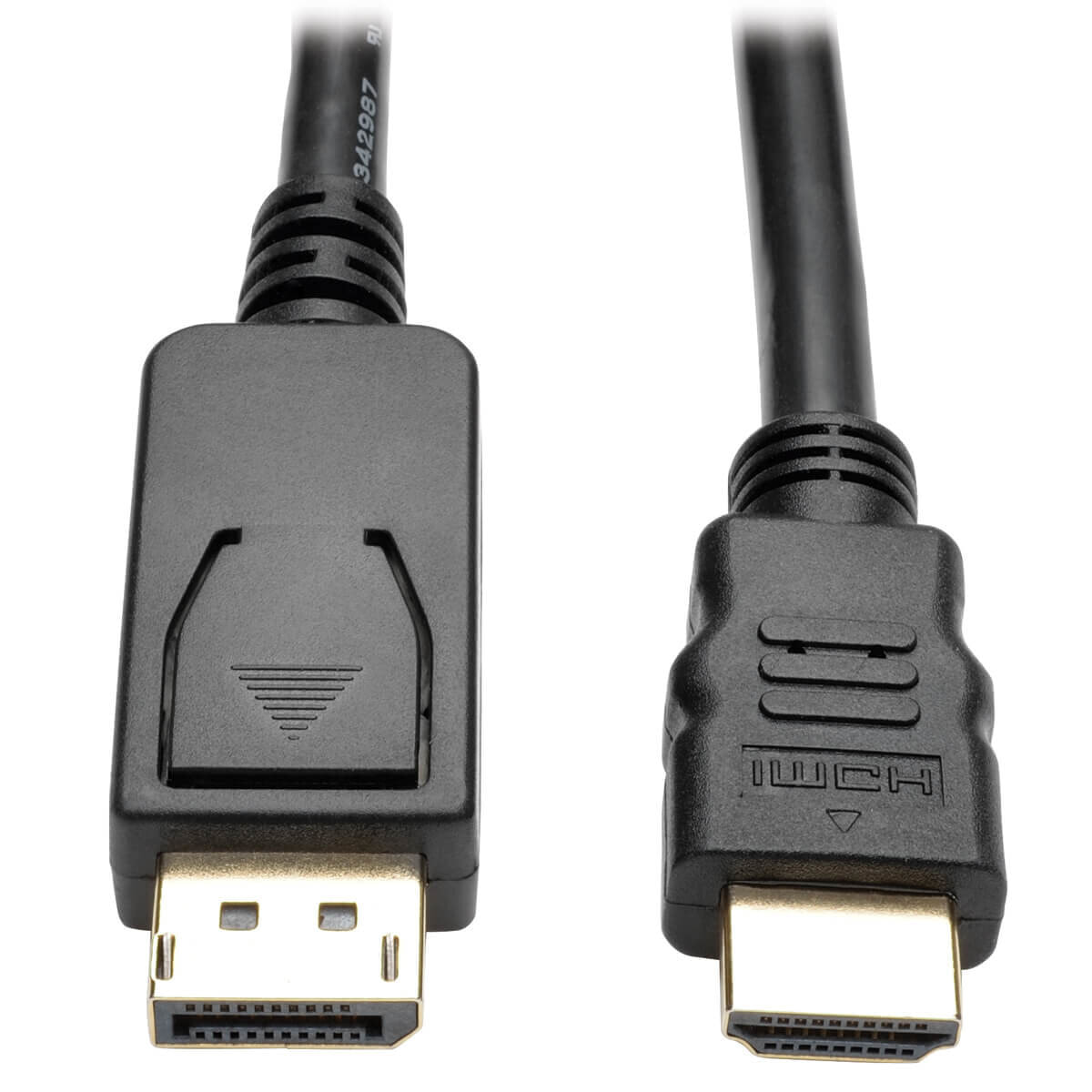 Tripp Lite P582-006-V2 видео кабель адаптер 1,83 m DisplayPort HDMI Черный, Металлический