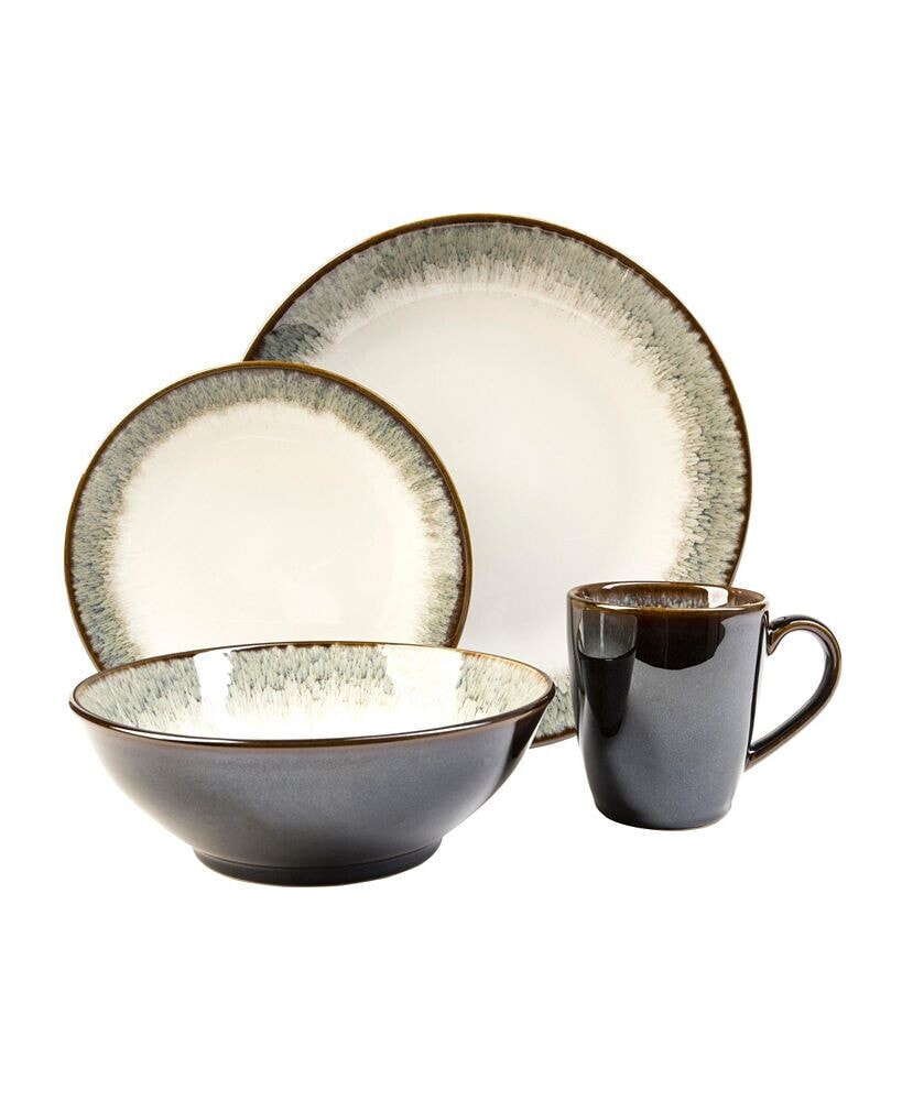 Sango novelle 16 Piece Dinnerware Set