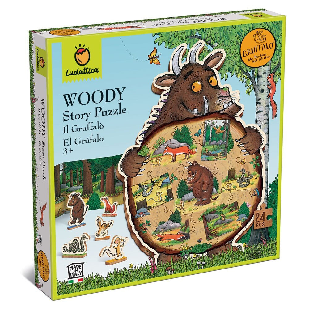 LUDATTICA Woody Story The Gruffalo 24 Pieces Puzzle