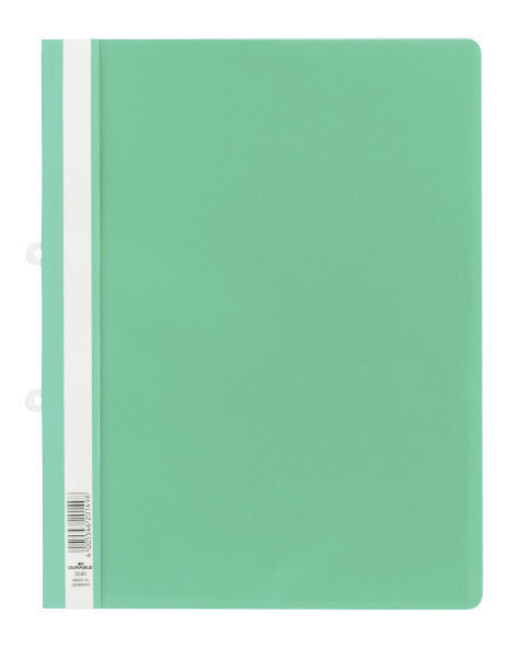 Durable 258005 папка A4 ПВХ Зеленый, Прозрачный