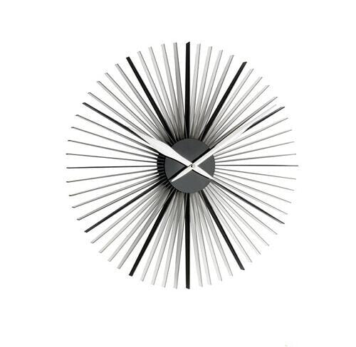 TFA 60.3023.01 - Mechanical wall clock - Circle - Black - Transparent - AA - 1.5 V - 50 mm
