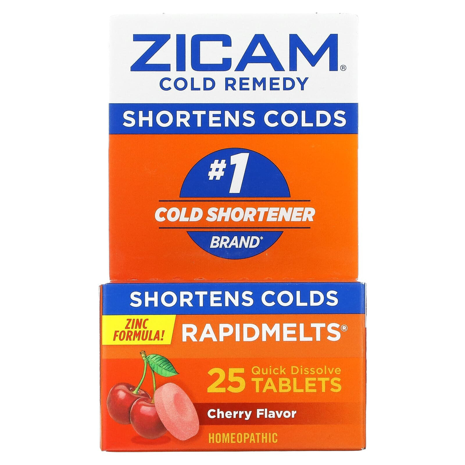 Cold Remedy, RapidMelts, Cherry, 25 Quick Dissolve Tablets