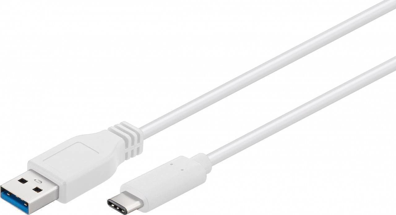 Goobay 67189 USB кабель 0,2 m 3.2 Gen 1 (3.1 Gen 1) USB A USB C Белый