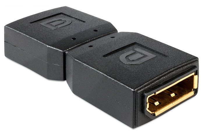 DeLOCK 65374 кабельный разъем/переходник Displayport Черный
