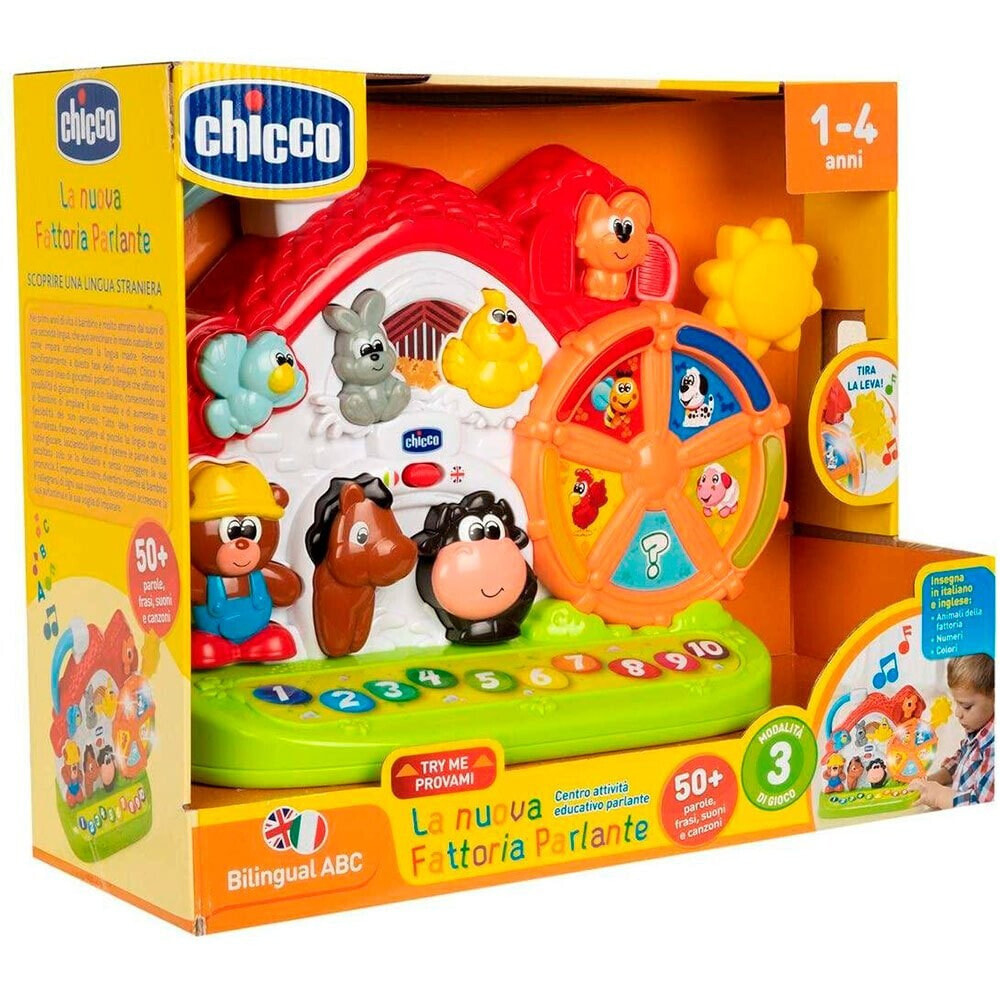 CHICCO Farm Animals Sounds Educational Toy