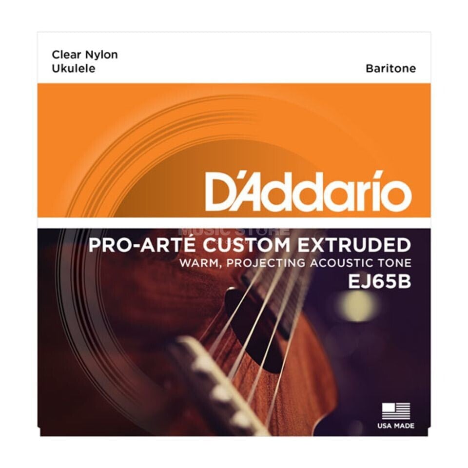 D'Addario Ukulele Strings EJ65B Bariton Nylon 28-34-30-35