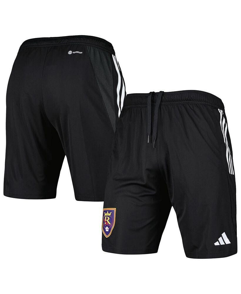 adidas men's Black Real Salt Lake 2023 On-Field AEROREADY Training Shorts