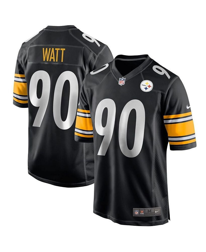 Nike men's T.J. Watt Black Pittsburgh Steelers Game Jersey