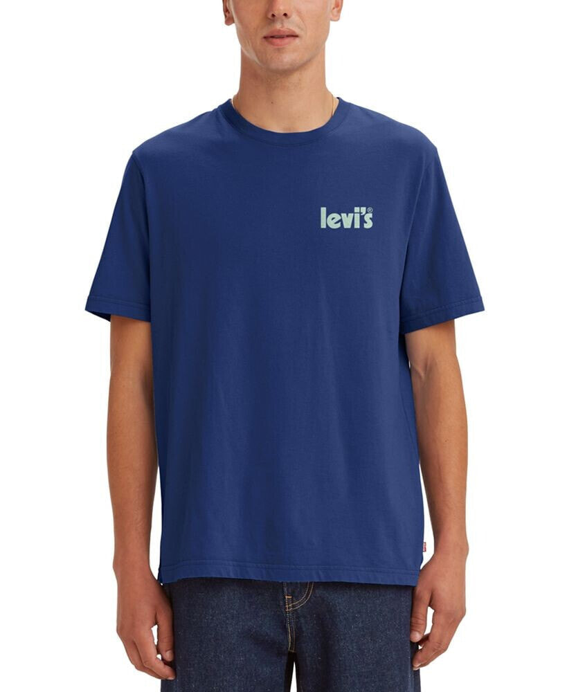 Levi's men's Relaxed-Fit Short-Sleeve Crewneck Logo T-Shirt