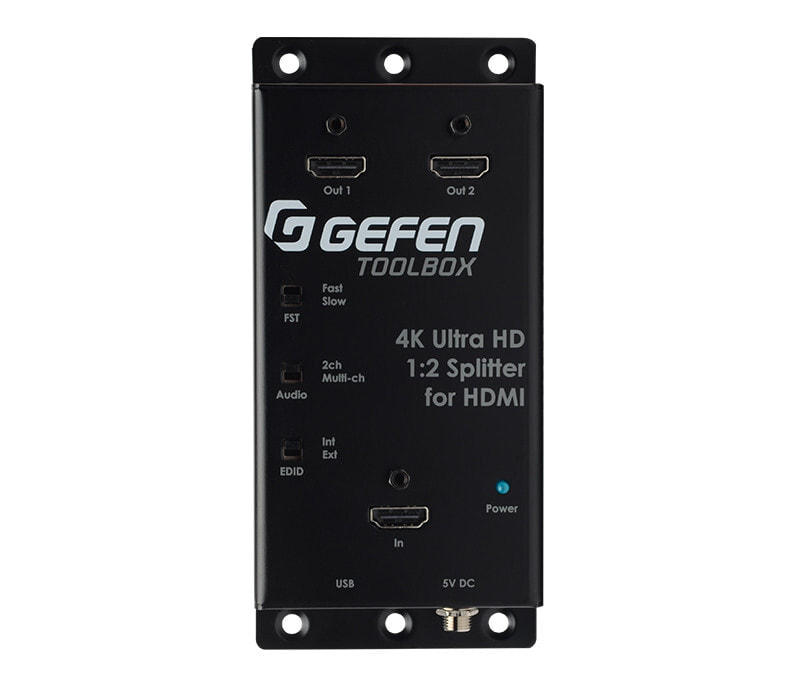 Gefen GTB-HD4K2K-142C-BLK видео разветвитель HDMI 2x HDMI