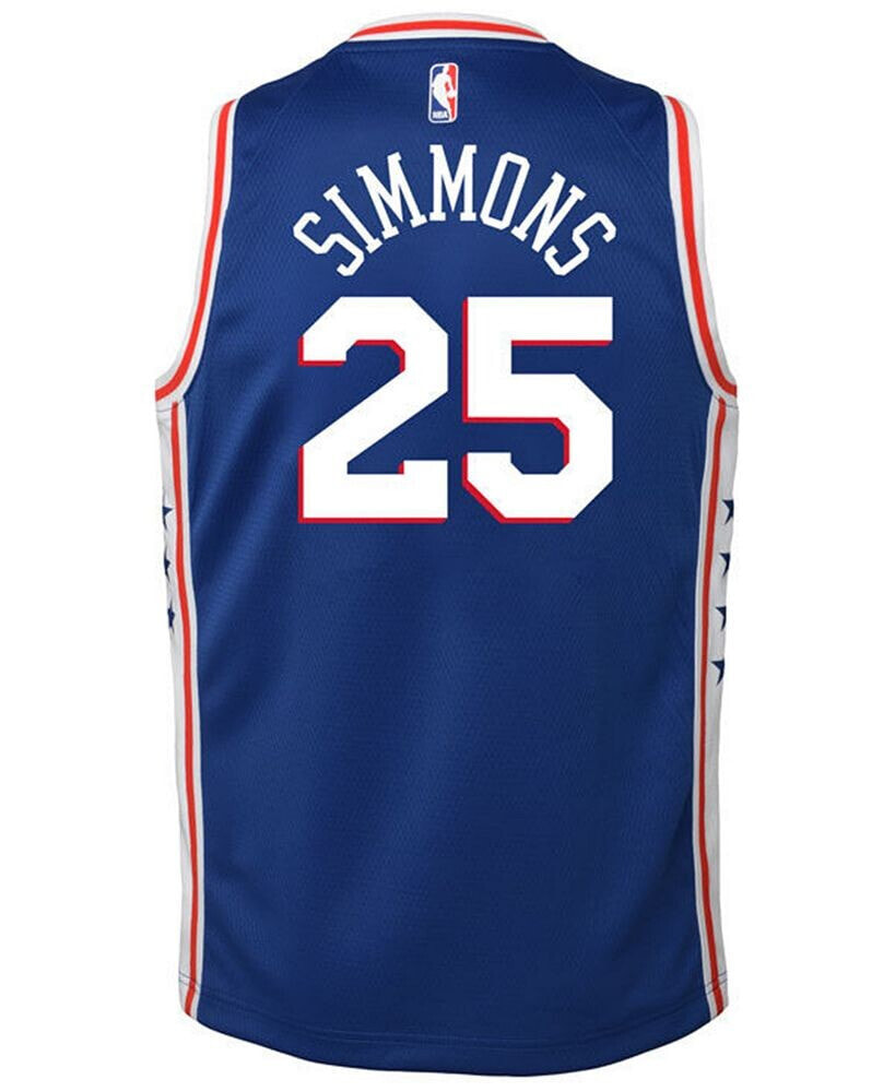 Ben Simmons Philadelphia 76ers Icon Swingman Jersey, Big Boys (8-20)