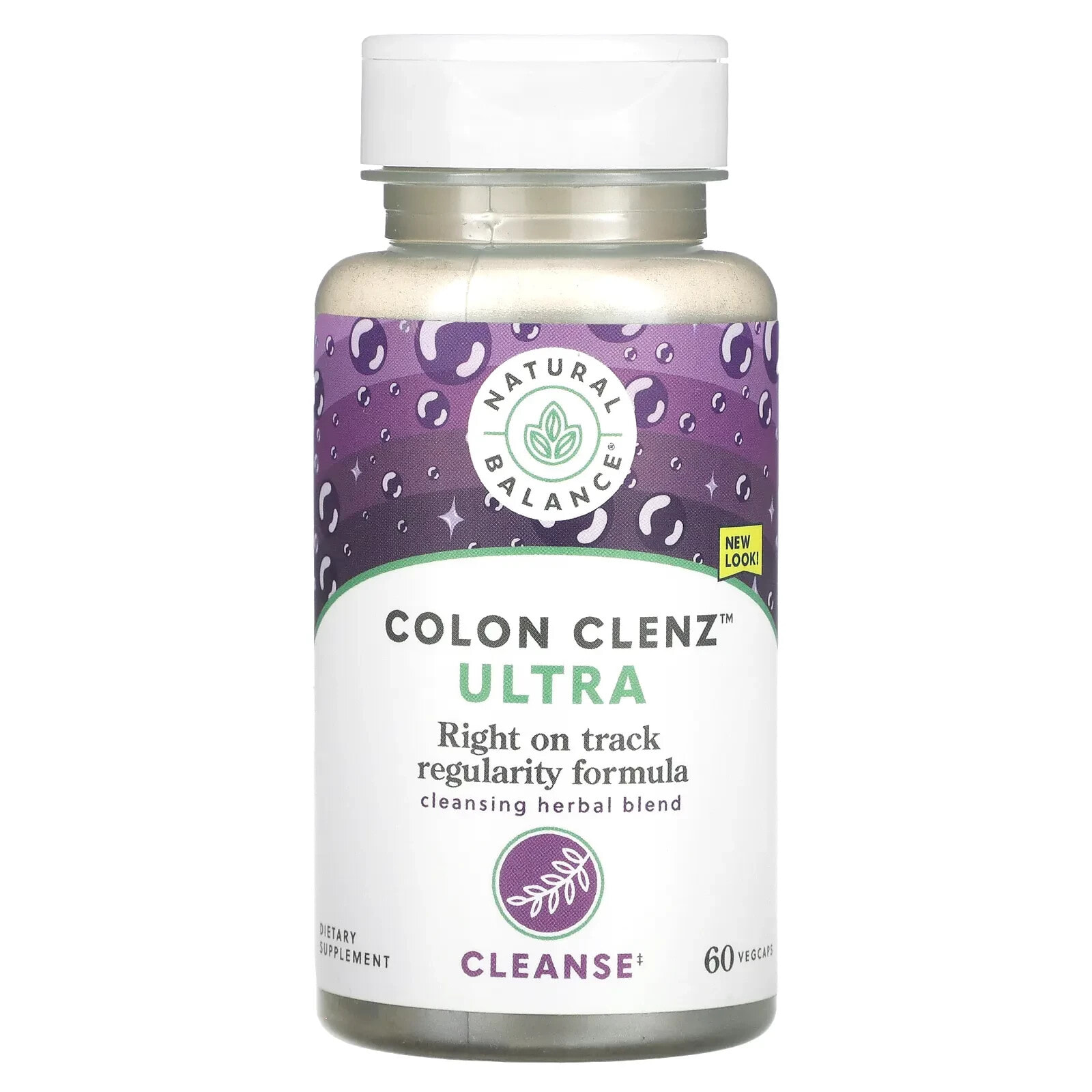 Natural Balance, Ultra Colon Clenz, 120 вегетарианских капсул (Товар снят с продажи) 