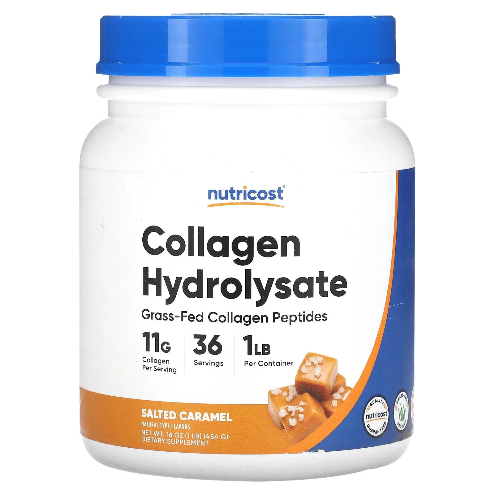 Collagen Hydrolysate, Unflavored, 16.2 oz (454 g)