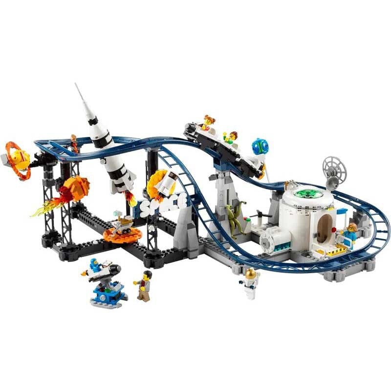 LEGO Space Roller Mountain Construction Game