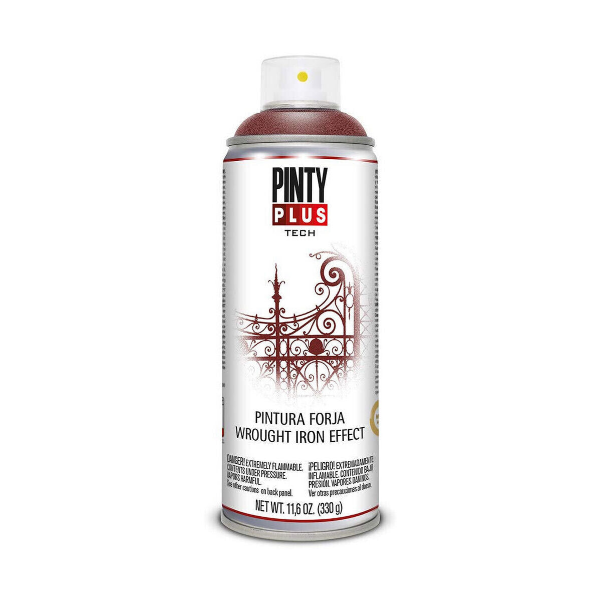 Spray paint Pintyplus Tech FJ825 Ironwork 400 ml Red