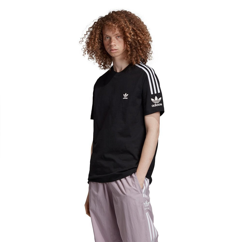 ADIDAS ORIGINALS Lock Up Logo Tech Short Sleeve T-Shirt