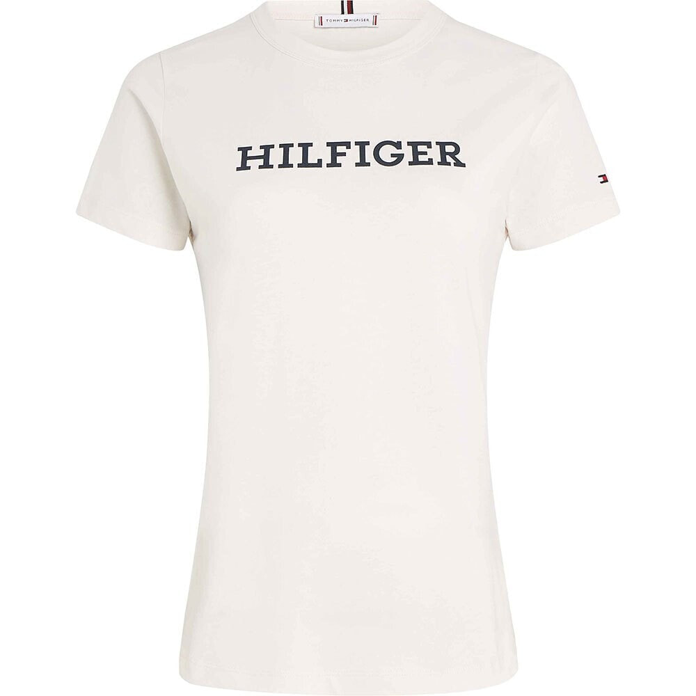 TOMMY HILFIGER Slim Monotype Print short sleeve T-shirt