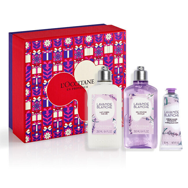 L'OCCITANE SET WHITE LAVENDER XMAS 2023