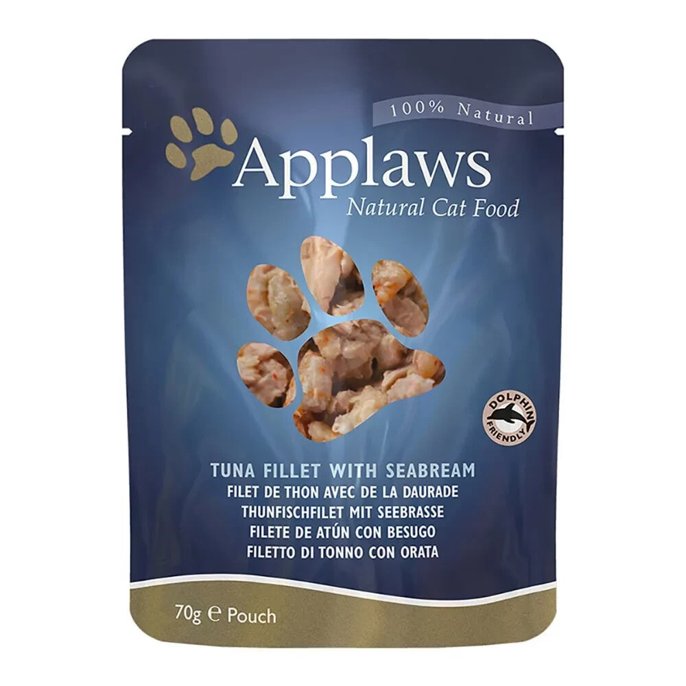 APPLAWS Tuna And Sea Bream 12x70g Cat Food