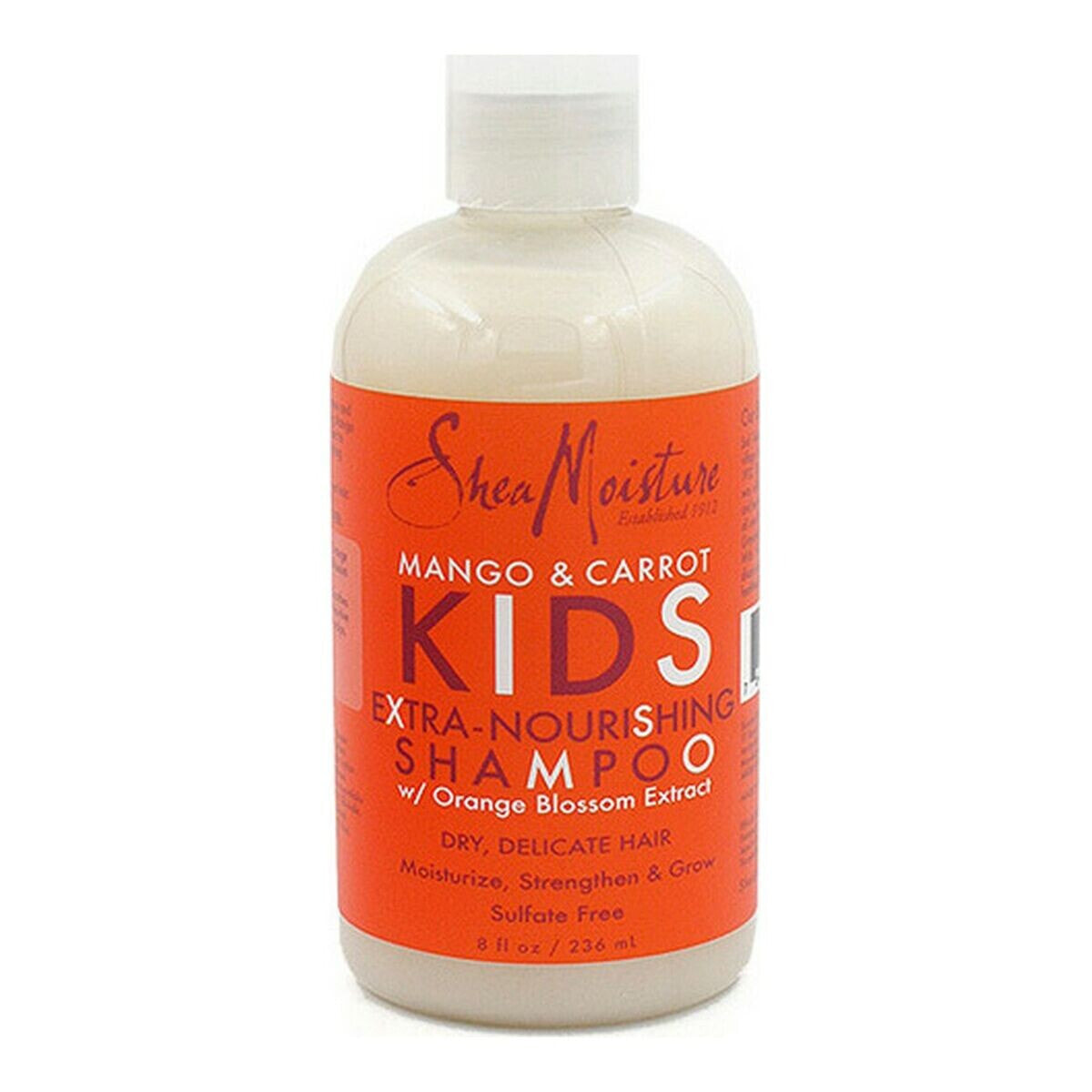 Shampoo Mango and Carrot Kids Shea Moisture 764302905004 (236 ml)