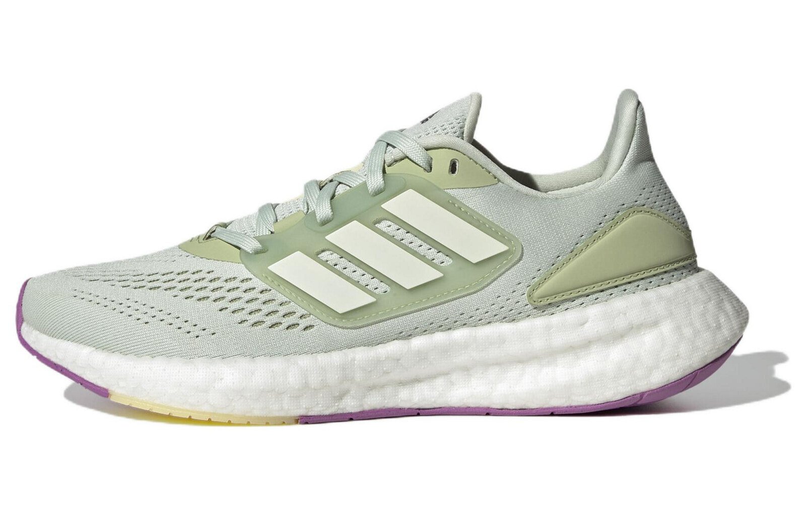 adidas Pure Boost 22 防滑轻便回弹减震 低帮 跑步鞋 女款 绿色 / Кроссовки Adidas Pure Boost 22 HQ1465