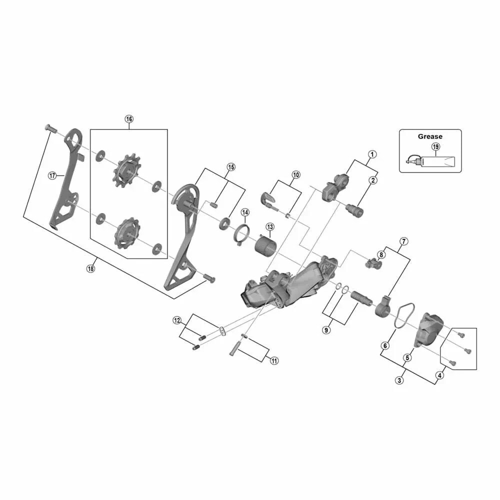 SHIMANO GS-RD-R8050 Inner Plate