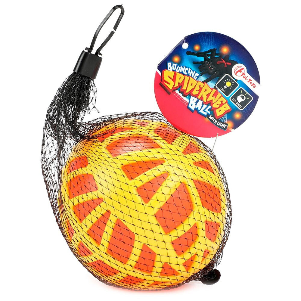 TOITOYS Spiderweb With Light Ball