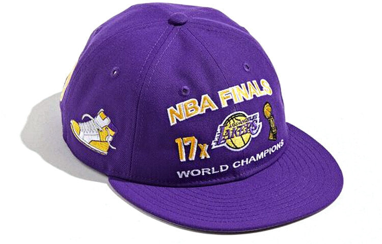 New Era NBA 湖人队冠军棒球帽 紫色 / Кепка New Era NBA 60671096