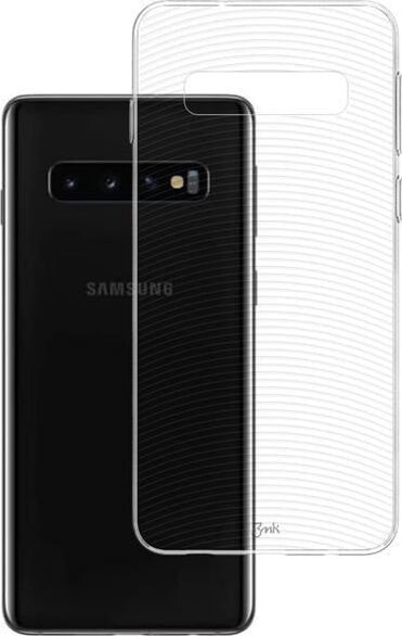 чехол силиконовый прозрачный Samsung Galaxy S10 3MK