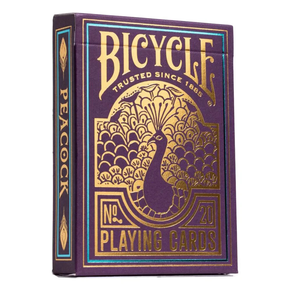 BICYCLE Purple Peacock card board game