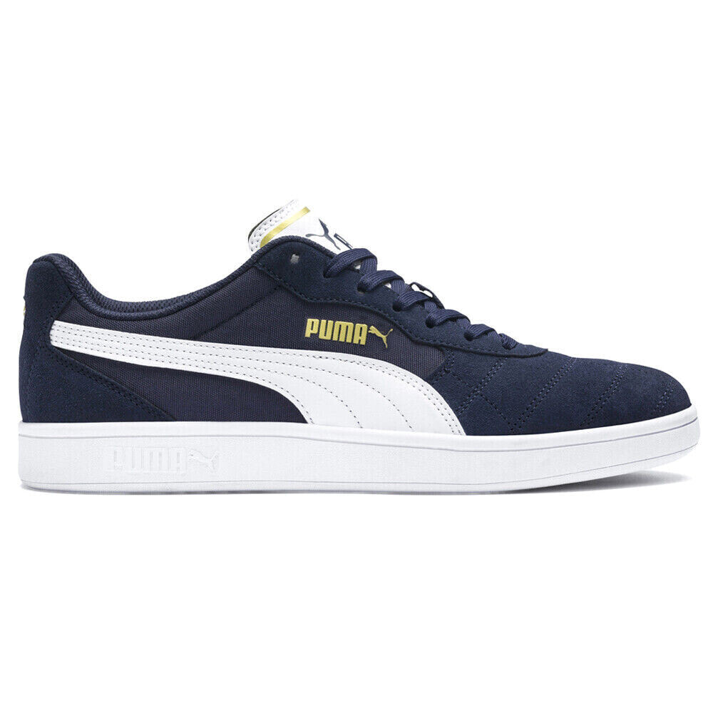 Puma Astro Kick Lace Up Mens Blue Sneakers Casual Shoes 369115-03