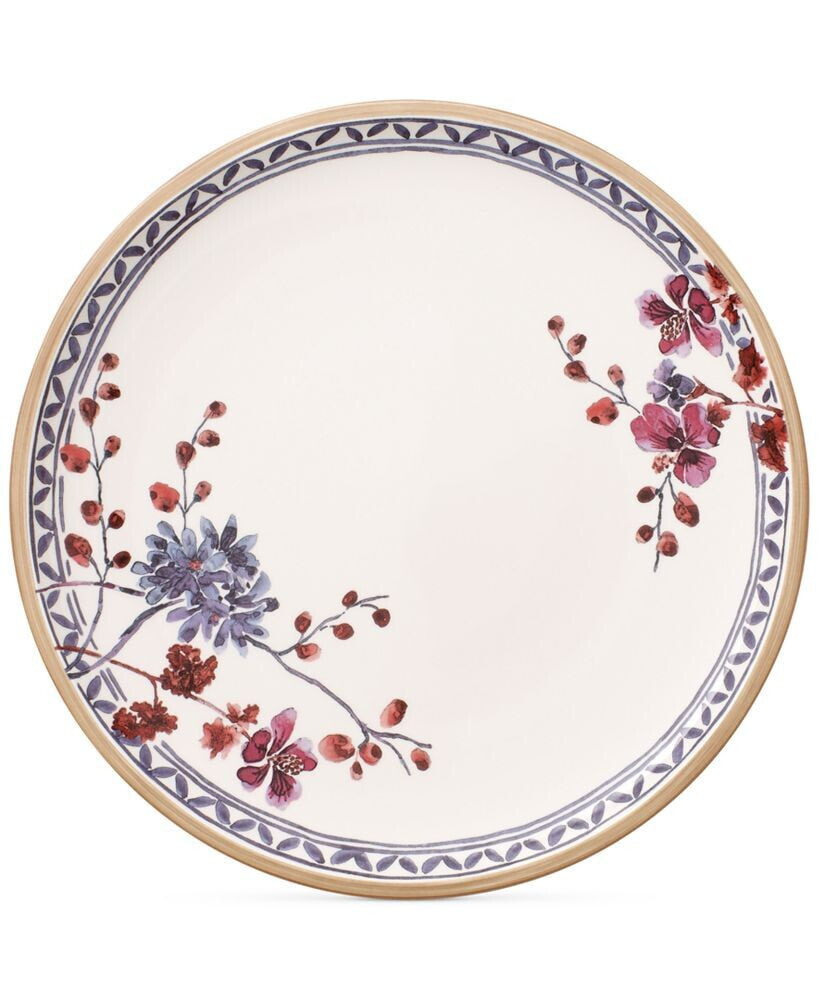 Artesano Provencal Lavender Collection Porcelain Floral Dinner Plate